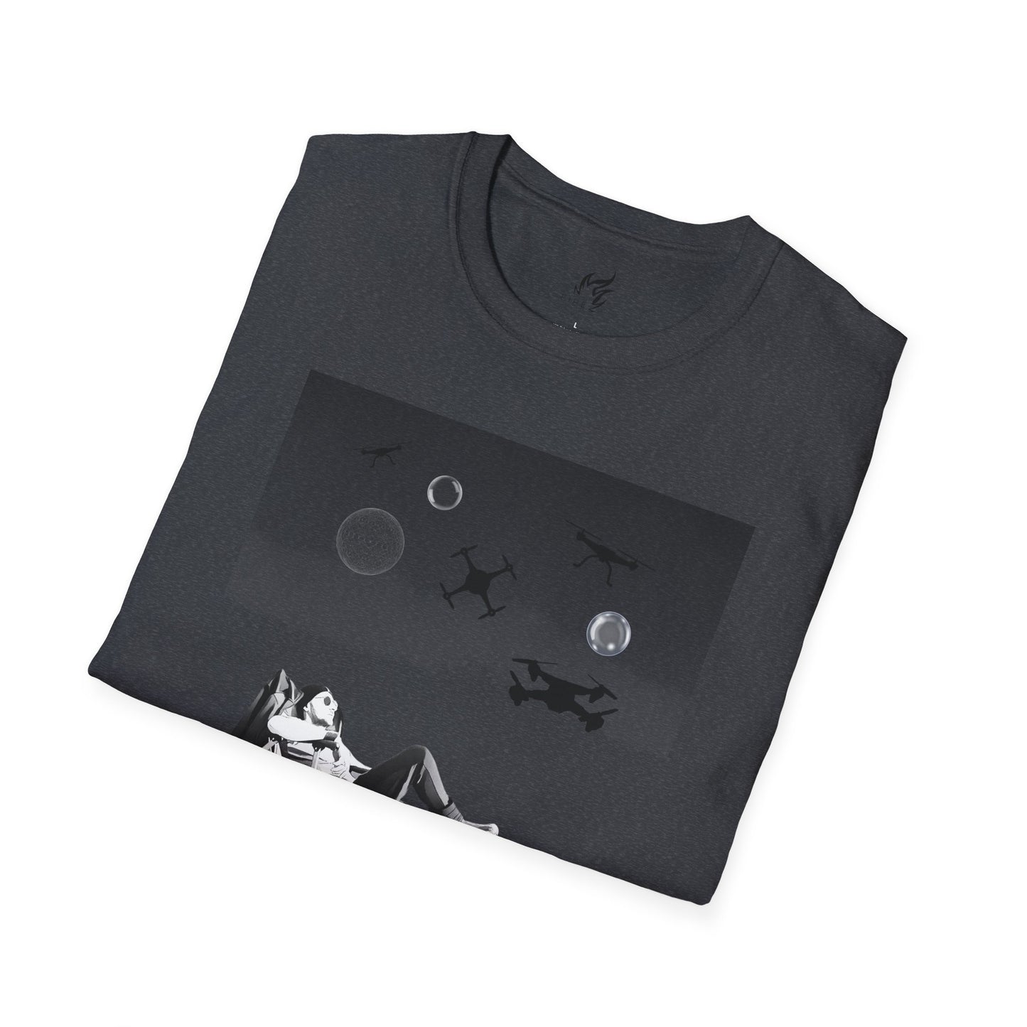 Bring it - Alien Orbs Drones Unisex Softstyle T-Shirt