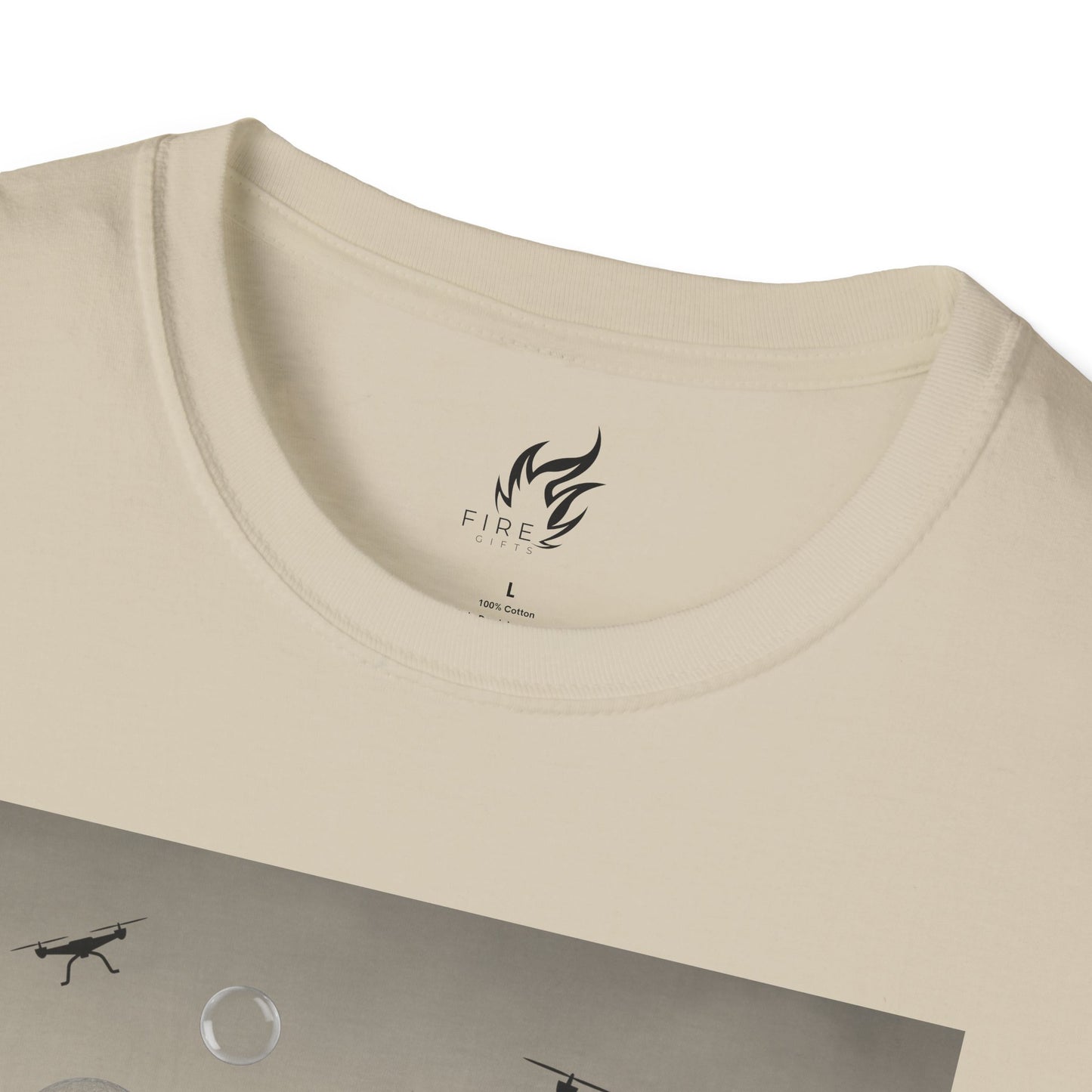 Bring it - Alien Orbs Drones Unisex Softstyle T-Shirt