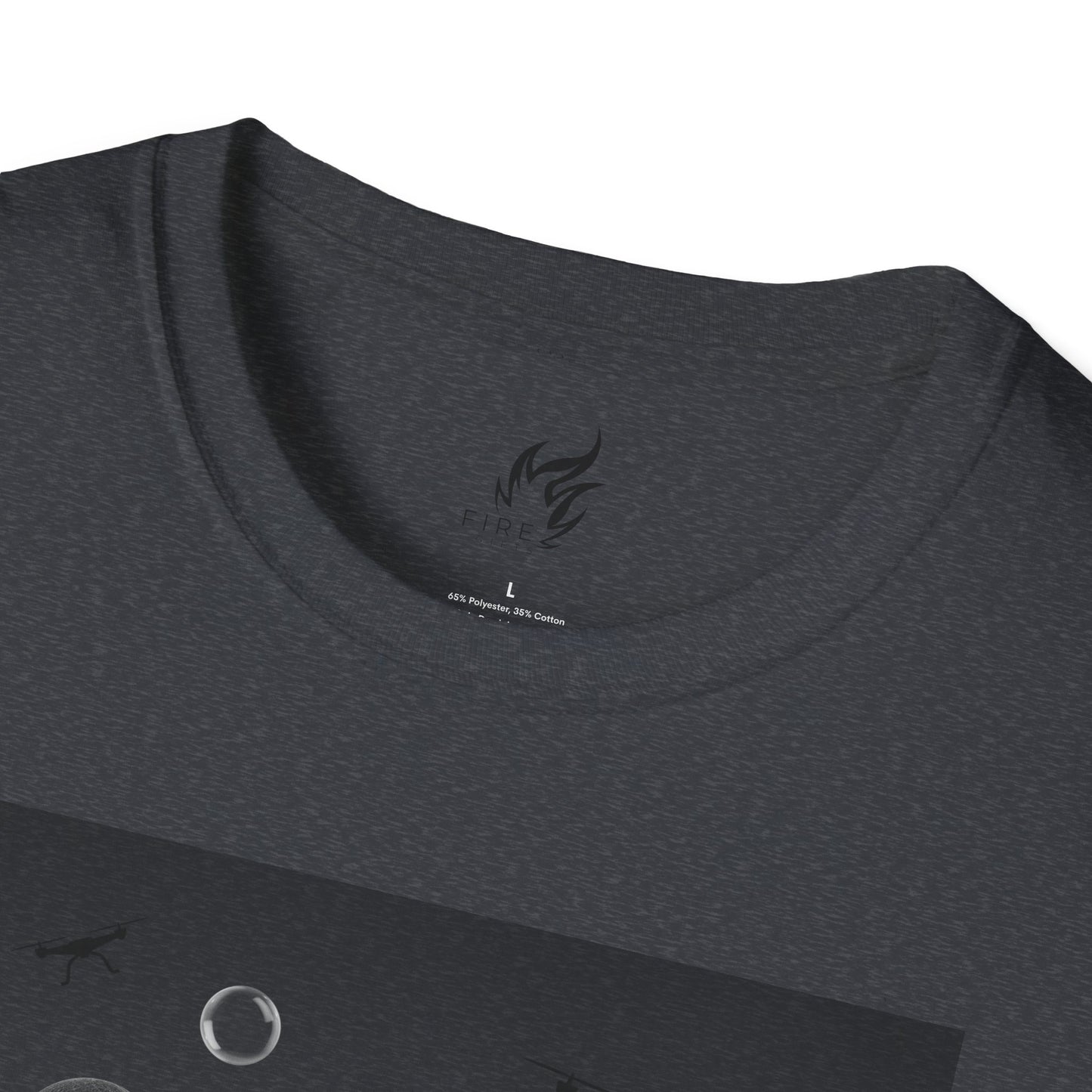 Bring it - Alien Orbs Drones Unisex Softstyle T-Shirt