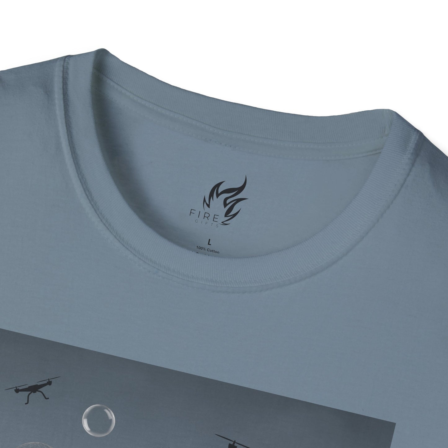Bring it - Alien Orbs Drones Unisex Softstyle T-Shirt