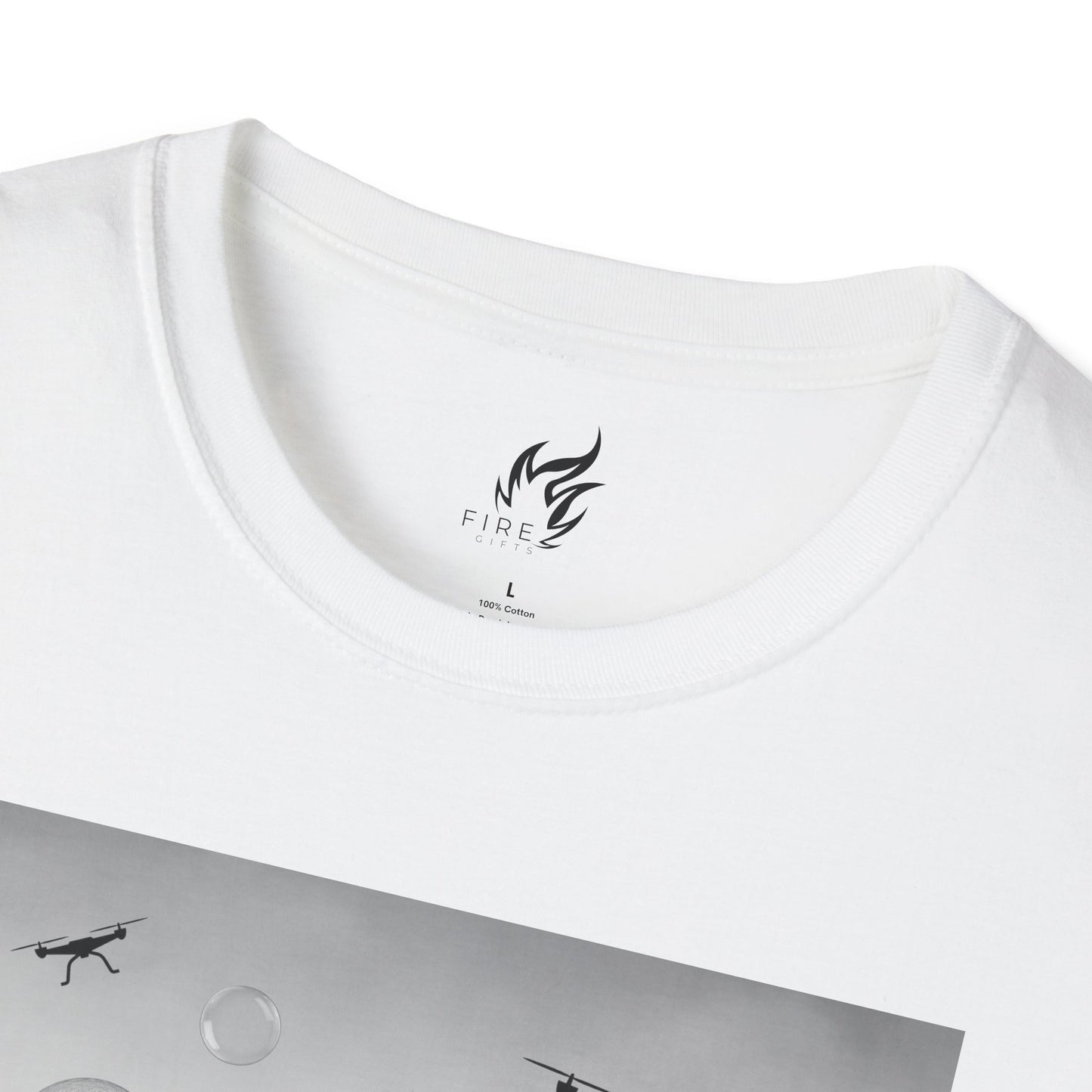 Bring it - Alien Orbs Drones Unisex Softstyle T-Shirt