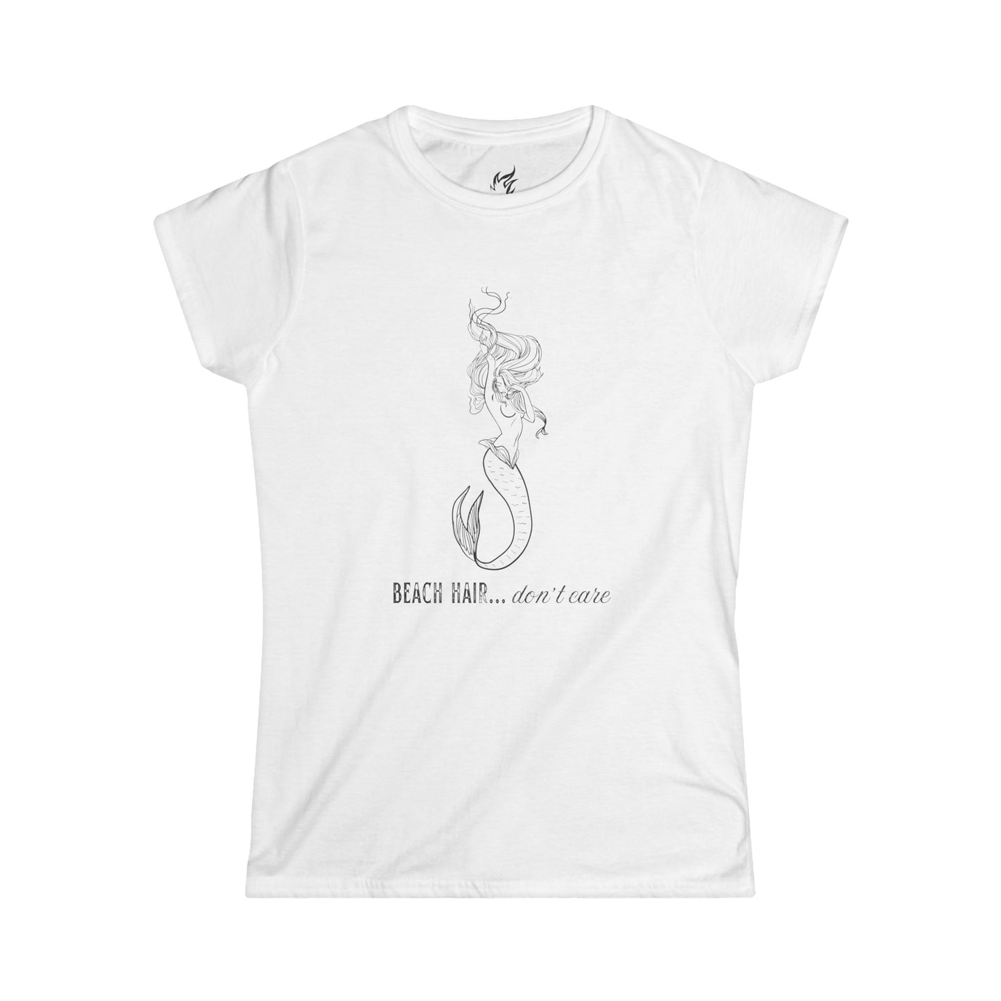 Beach Hair Don't Care Women's Softstyle Tee Beachy