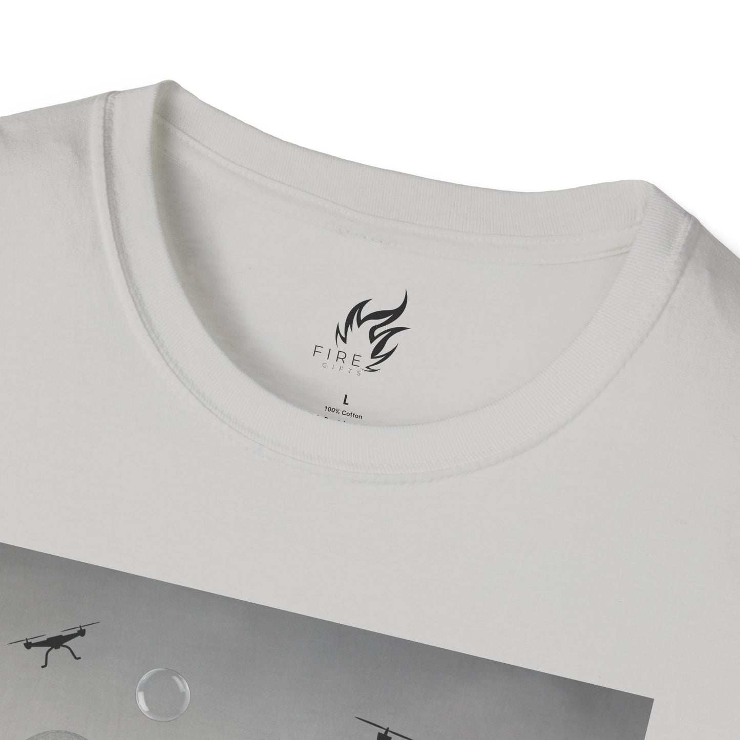 Bring it - Alien Orbs Drones Unisex Softstyle T-Shirt