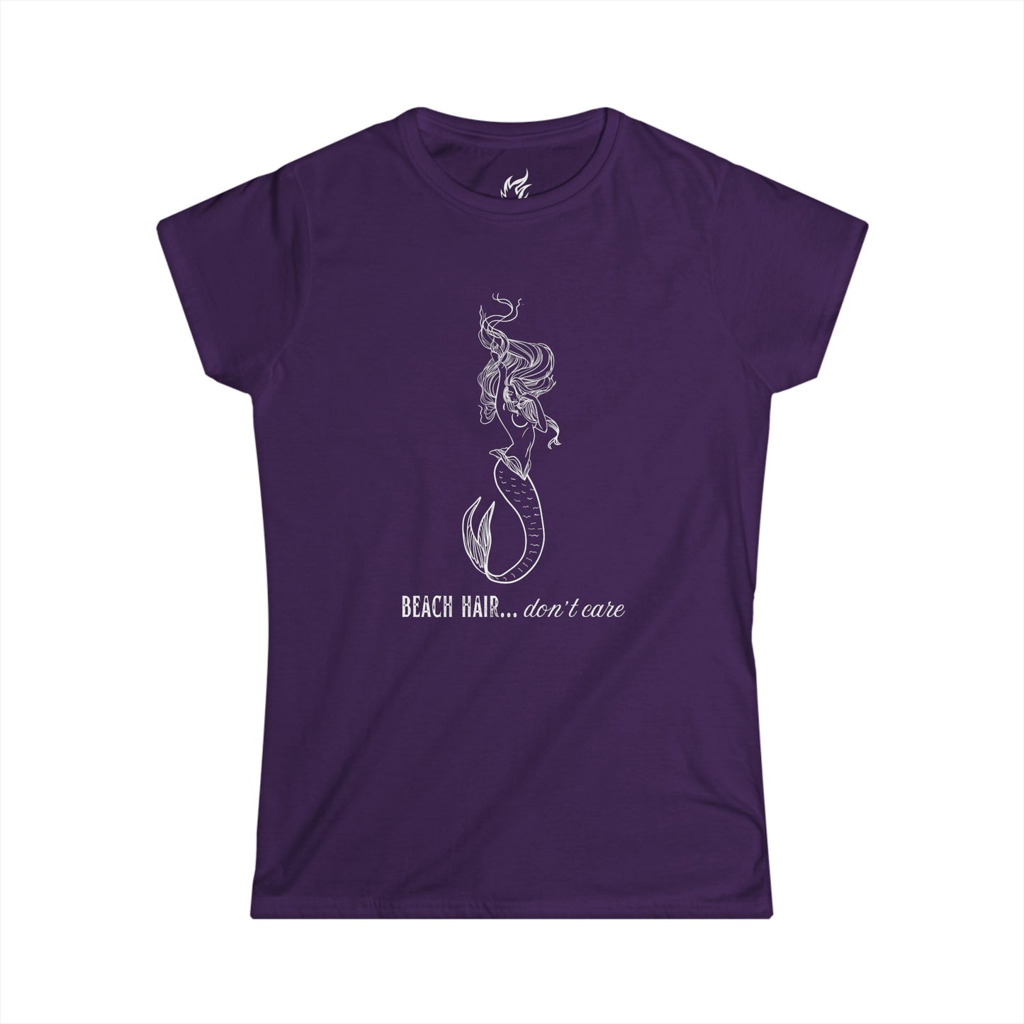 Beach Hair Don't Care Women's Softstyle Tee Beachy