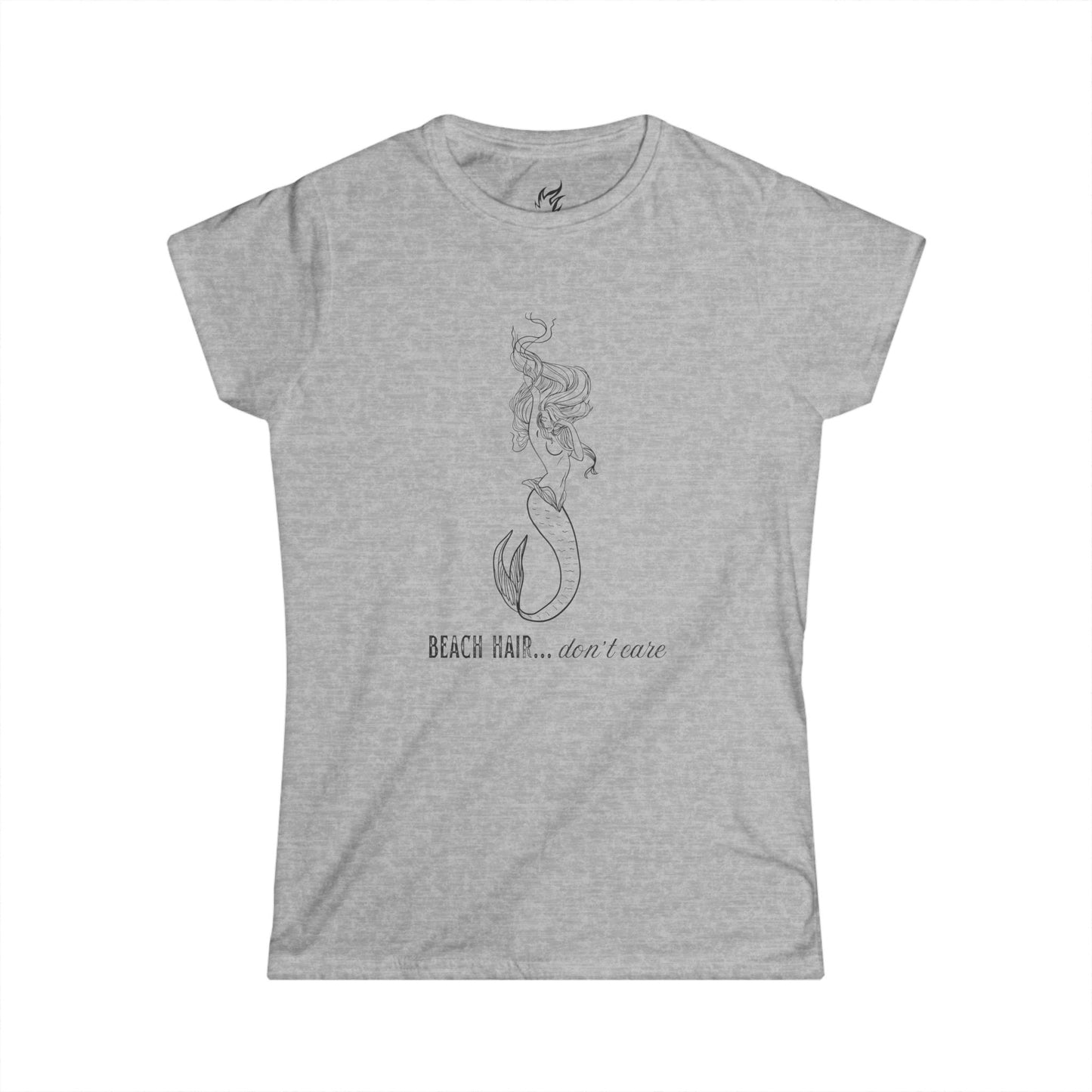 Beach Hair Don't Care Women's Softstyle Tee Beachy