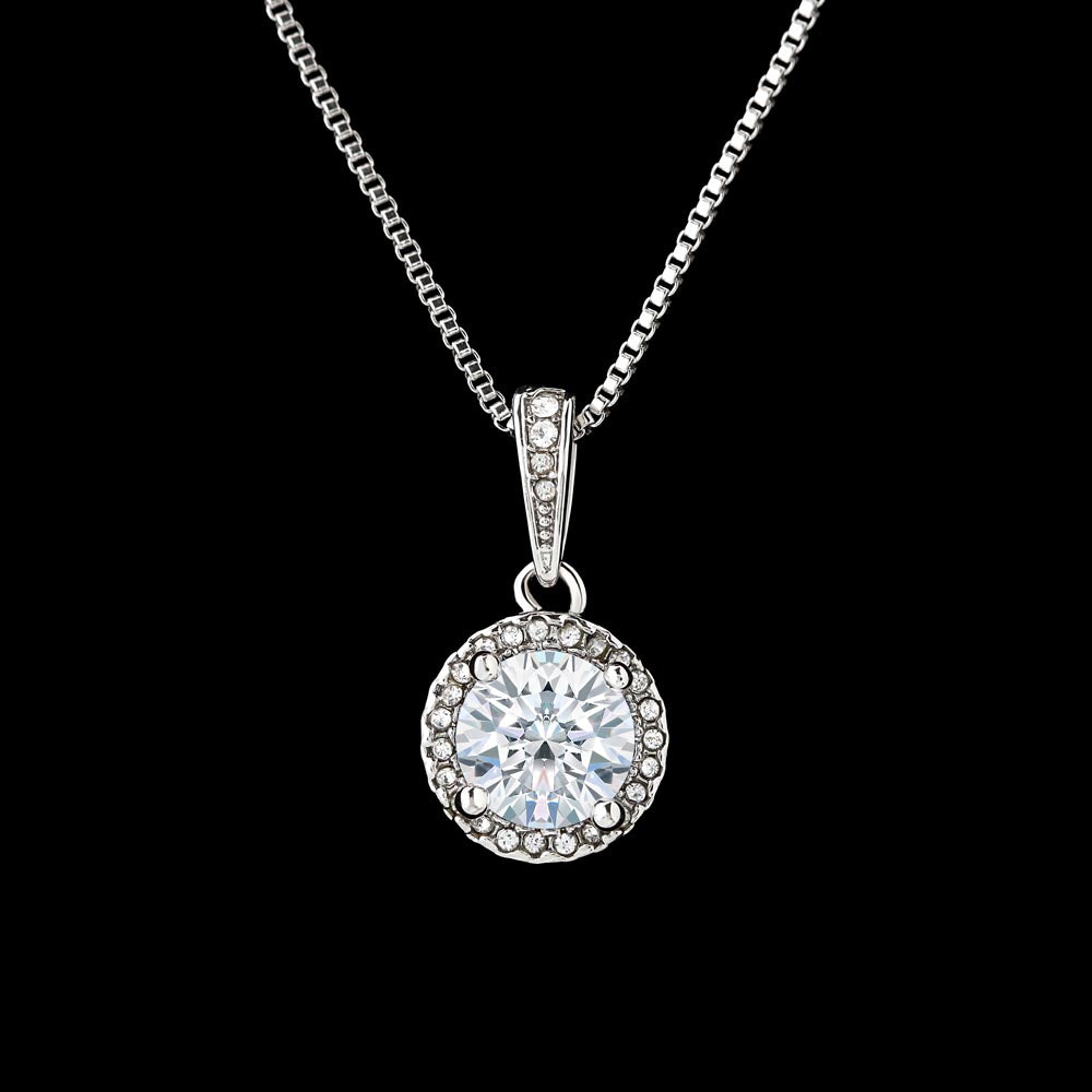 To The Love of My Life, My Beautiful Wife - Crown Jewel Necklace