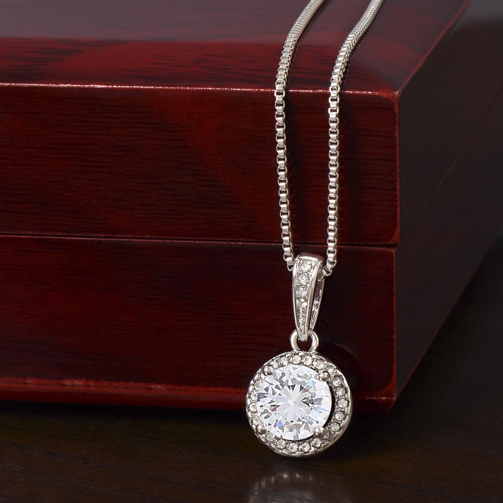 To The Love of My Life, My Beautiful Wife - Crown Jewel Necklace