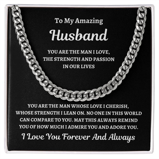 To My Husband | The Man I Love | BW